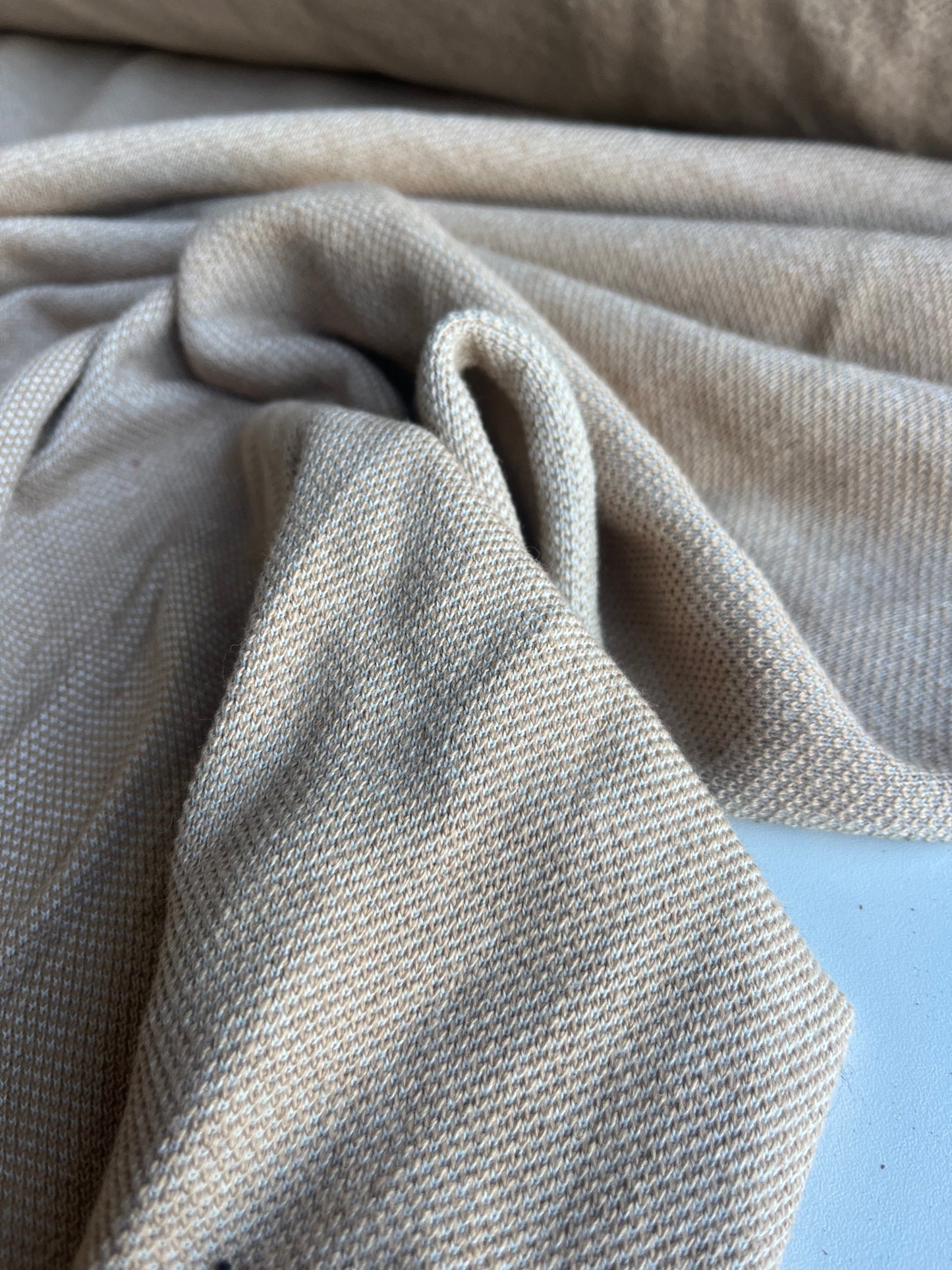 TANIA 013 heavy structured jogging cotton camel XL