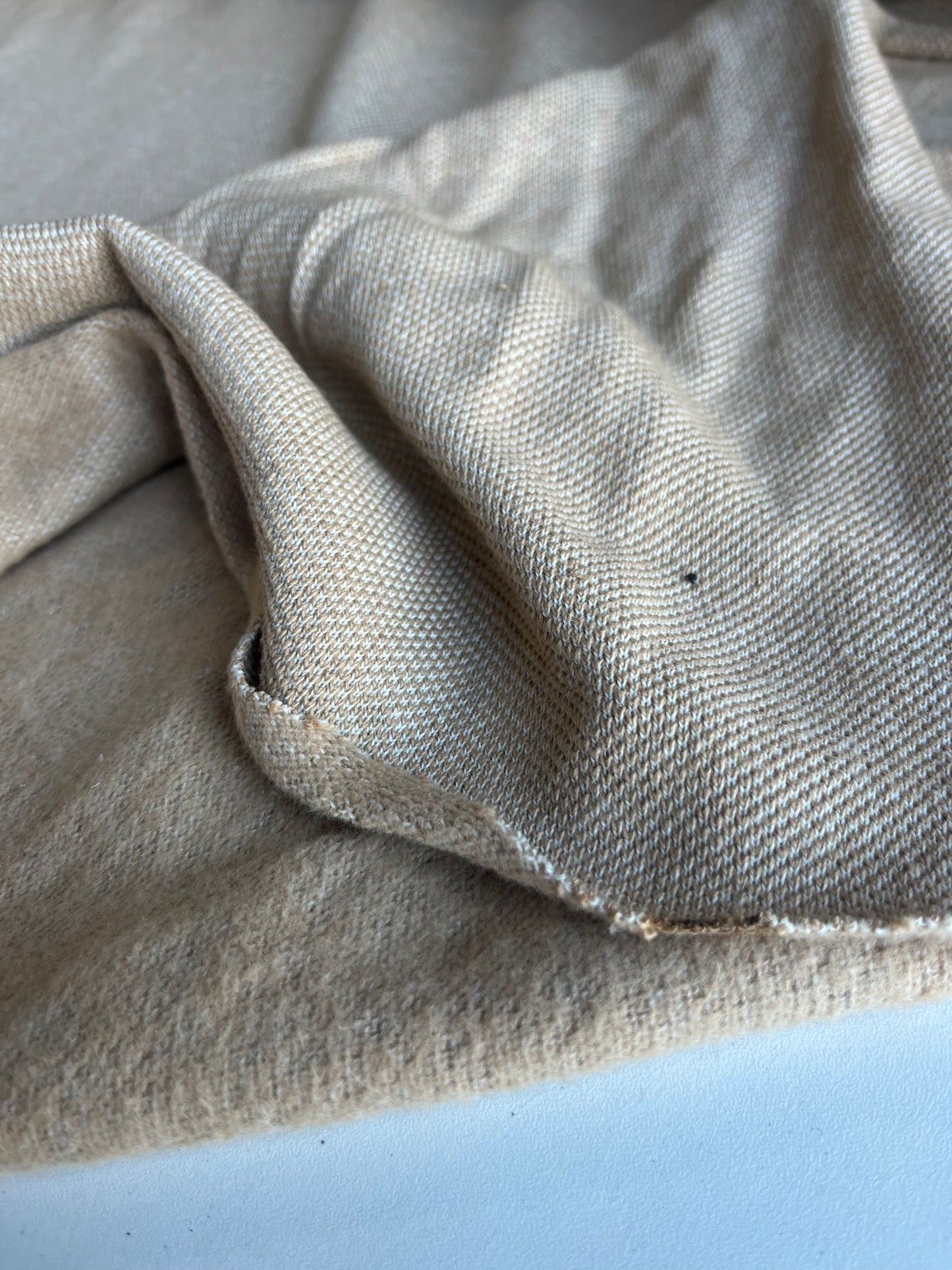 TANIA 013 heavy structured jogging cotton camel XL