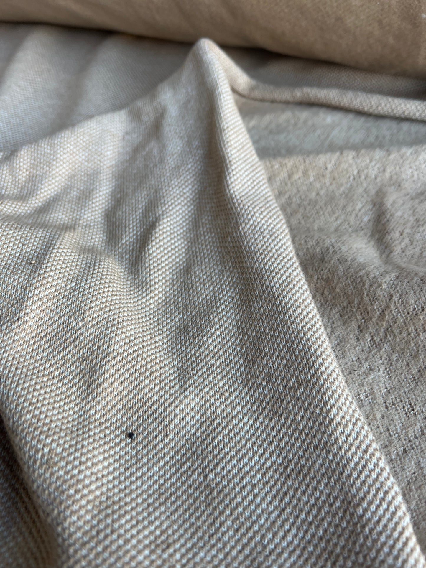 TANIA 013 heavy structured jogging cotton camel XL