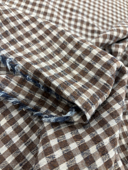 PIPO 028 cotton seersucker check