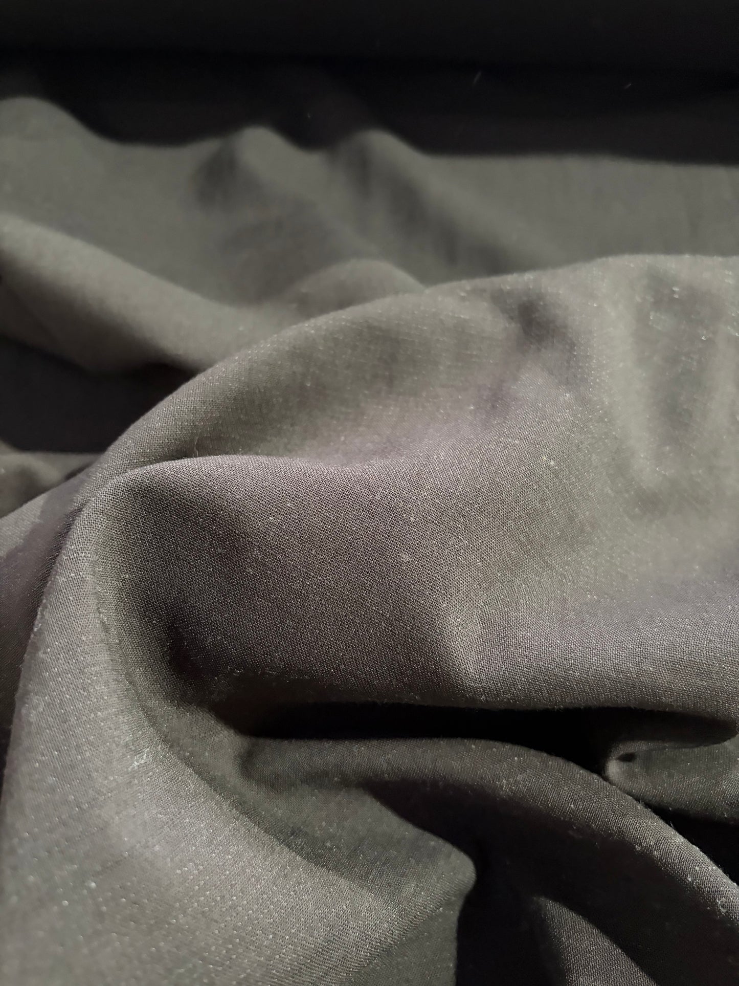 AL 004 Wool crêpe stretch dark chocolate