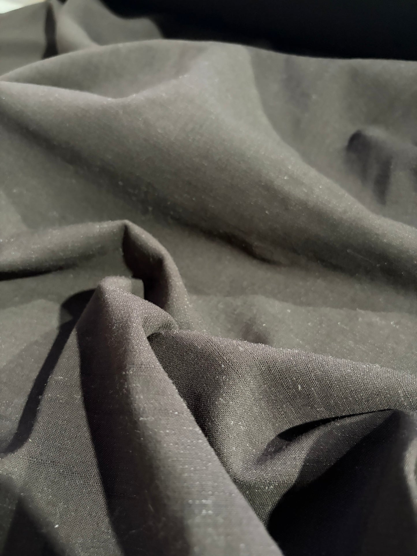 AL 004 Wool crêpe stretch dark chocolate