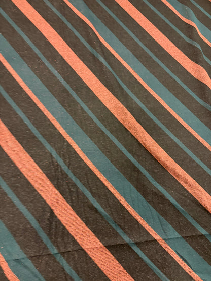 PIPO 032  lurex jersey jacquard diagonal stripes