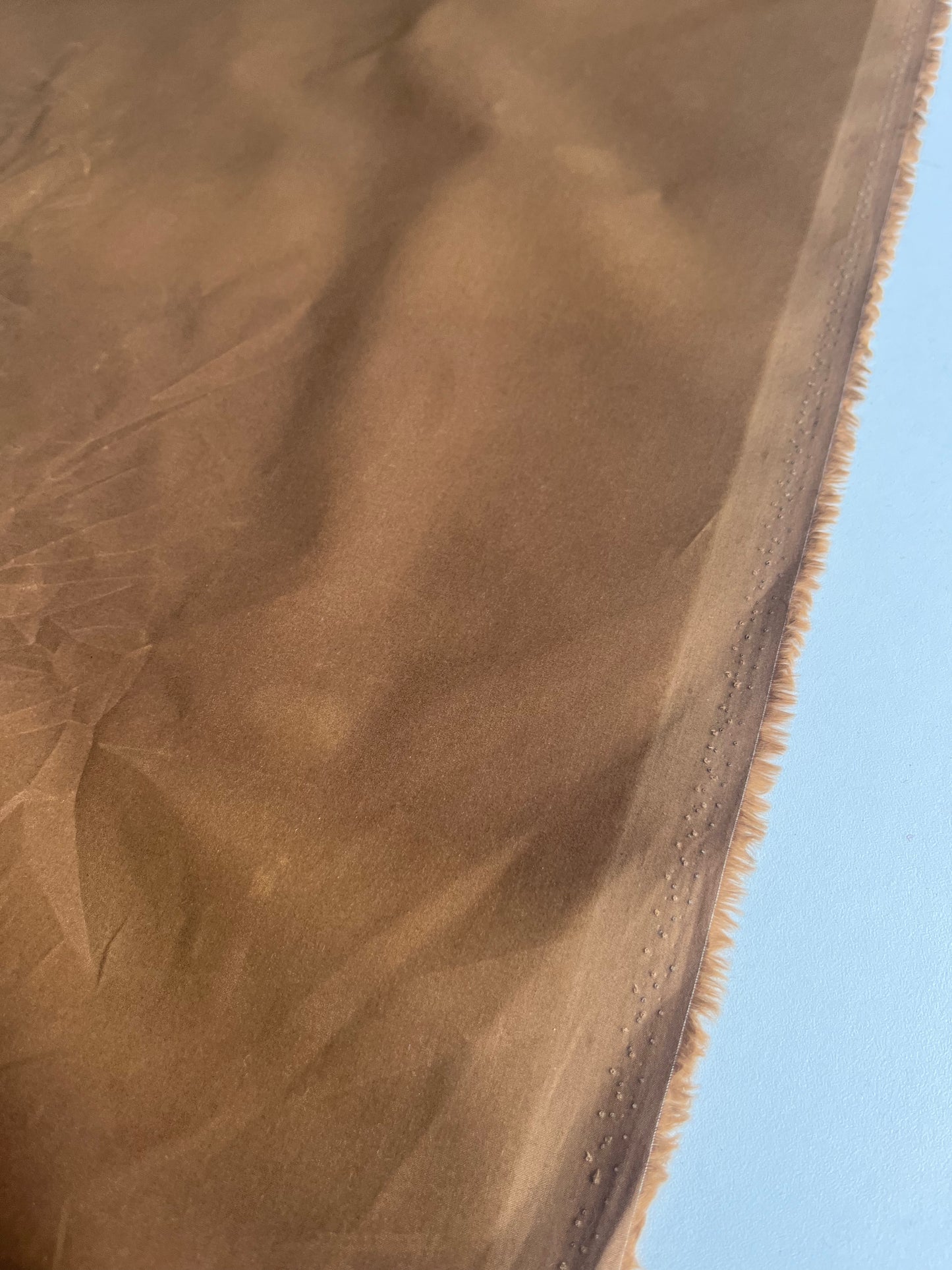 LC TANIA 021 waxed cotton waterrepellant cognac