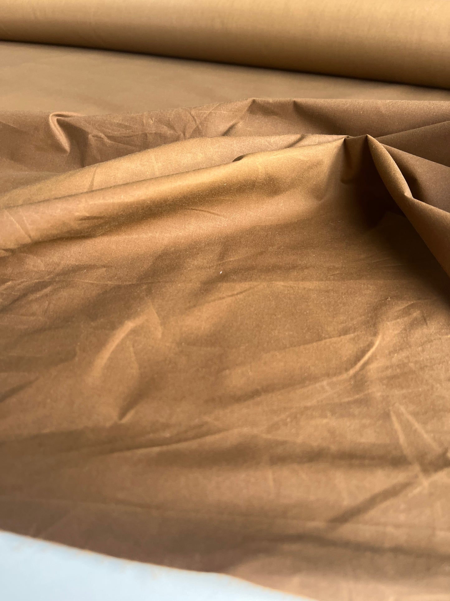 LC TANIA 021 waxed cotton waterrepellant cognac