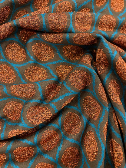 PIPO 033  lurex jersey jacquard