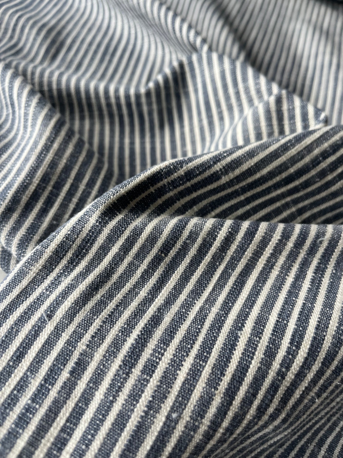 LOUNGE 500 striped cotton/linen
