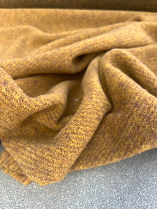 RW 087 heavy boiled wool diagonal weavy