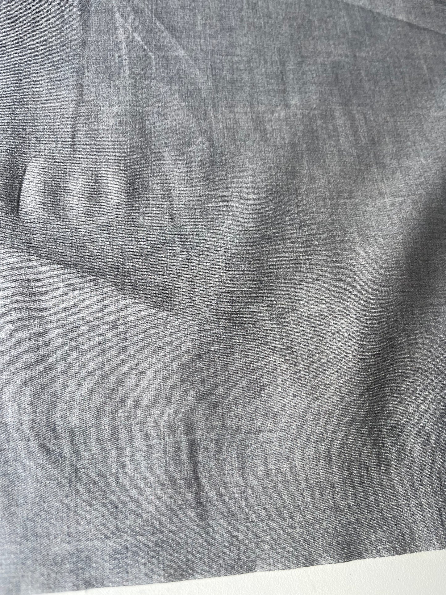 LOUNGE 007 cotton satin stretch with grey denim look