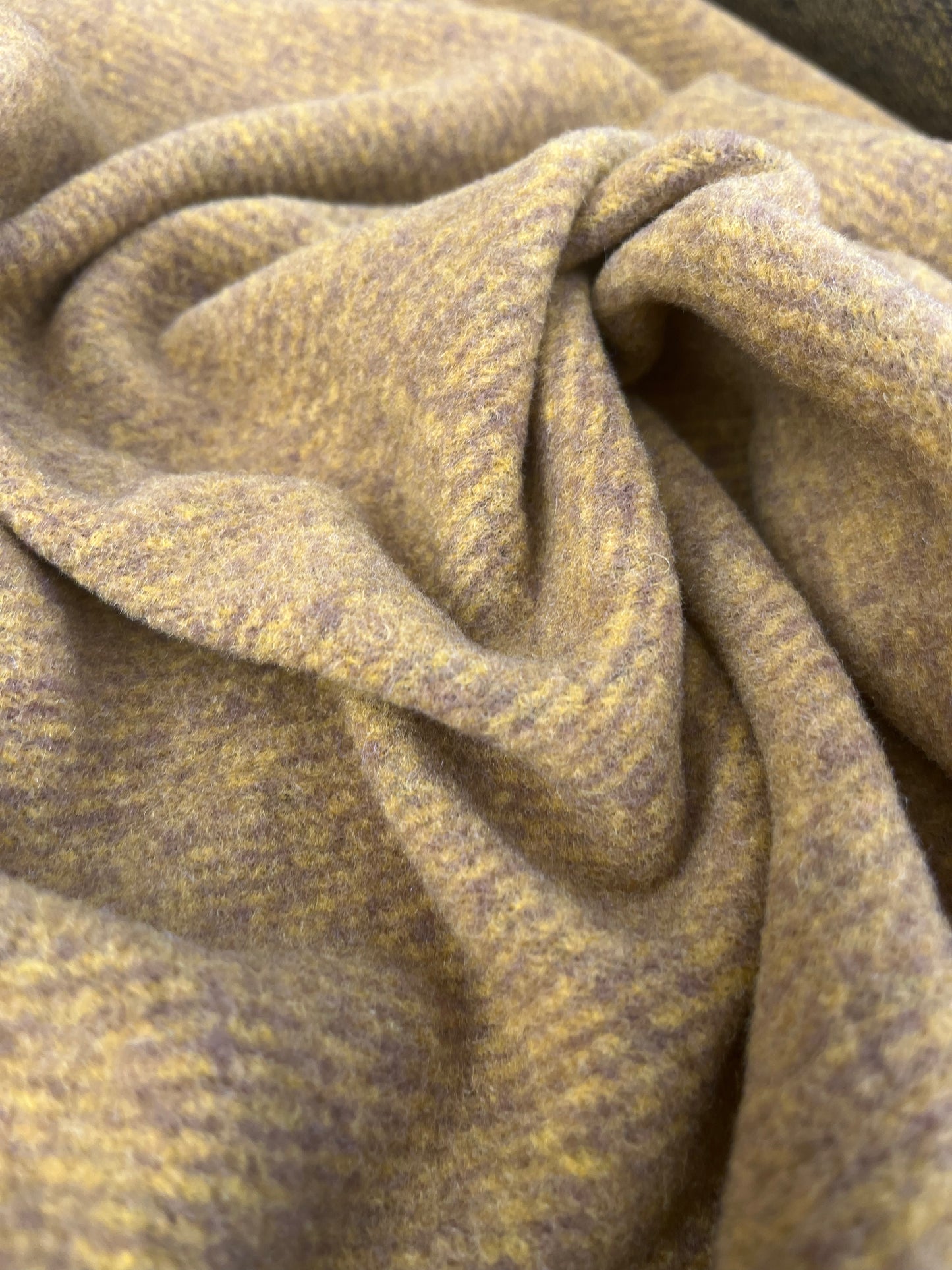 RW 087 heavy boiled wool diagonal weavy