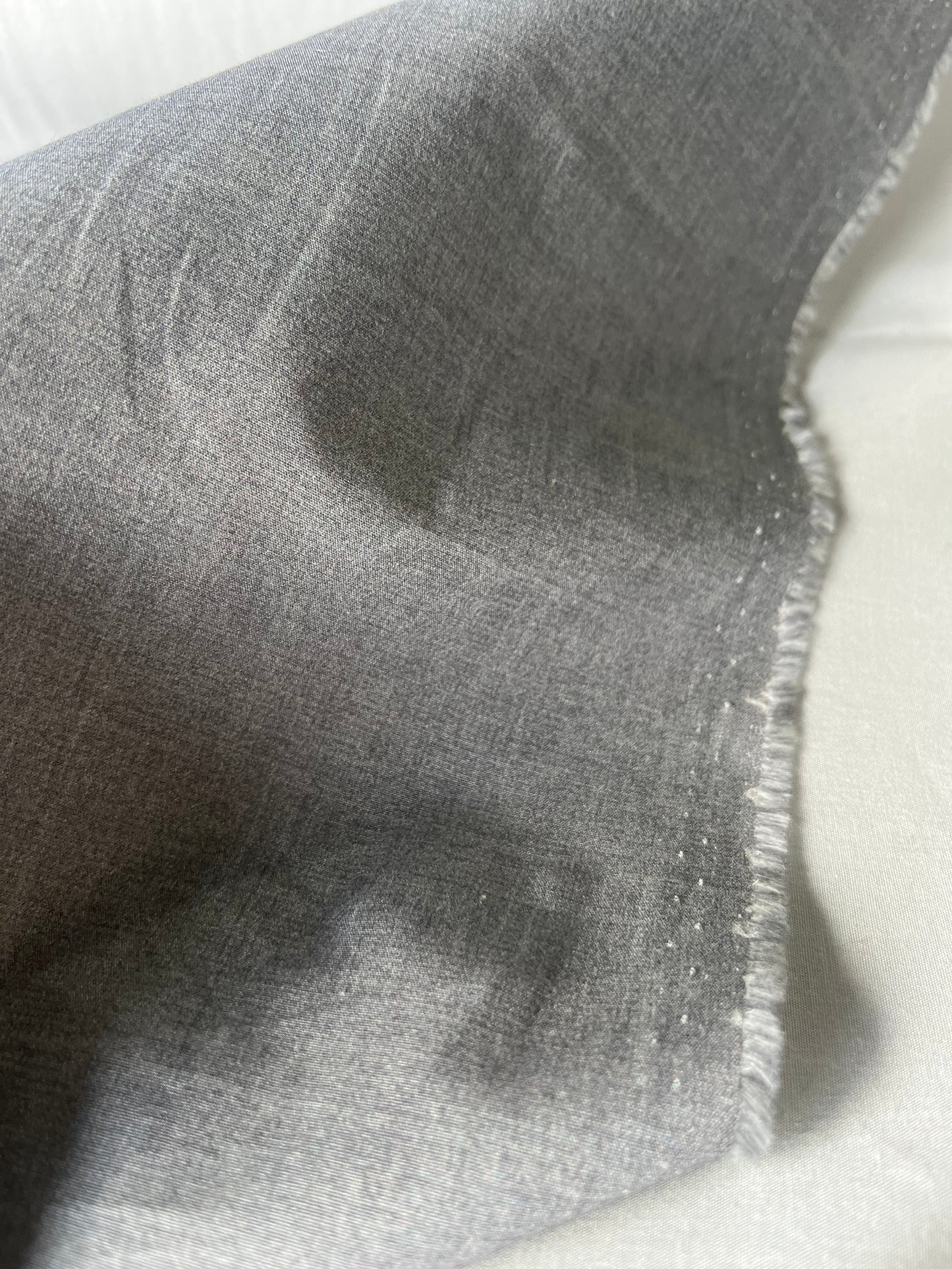 LOUNGE 007 cotton satin stretch with grey denim look