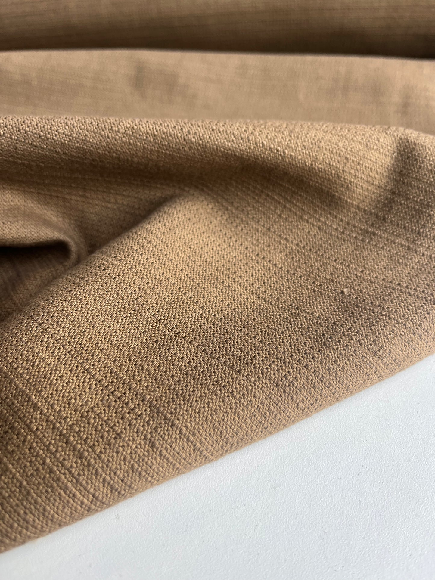 TANIA 023 Structured cotton brown