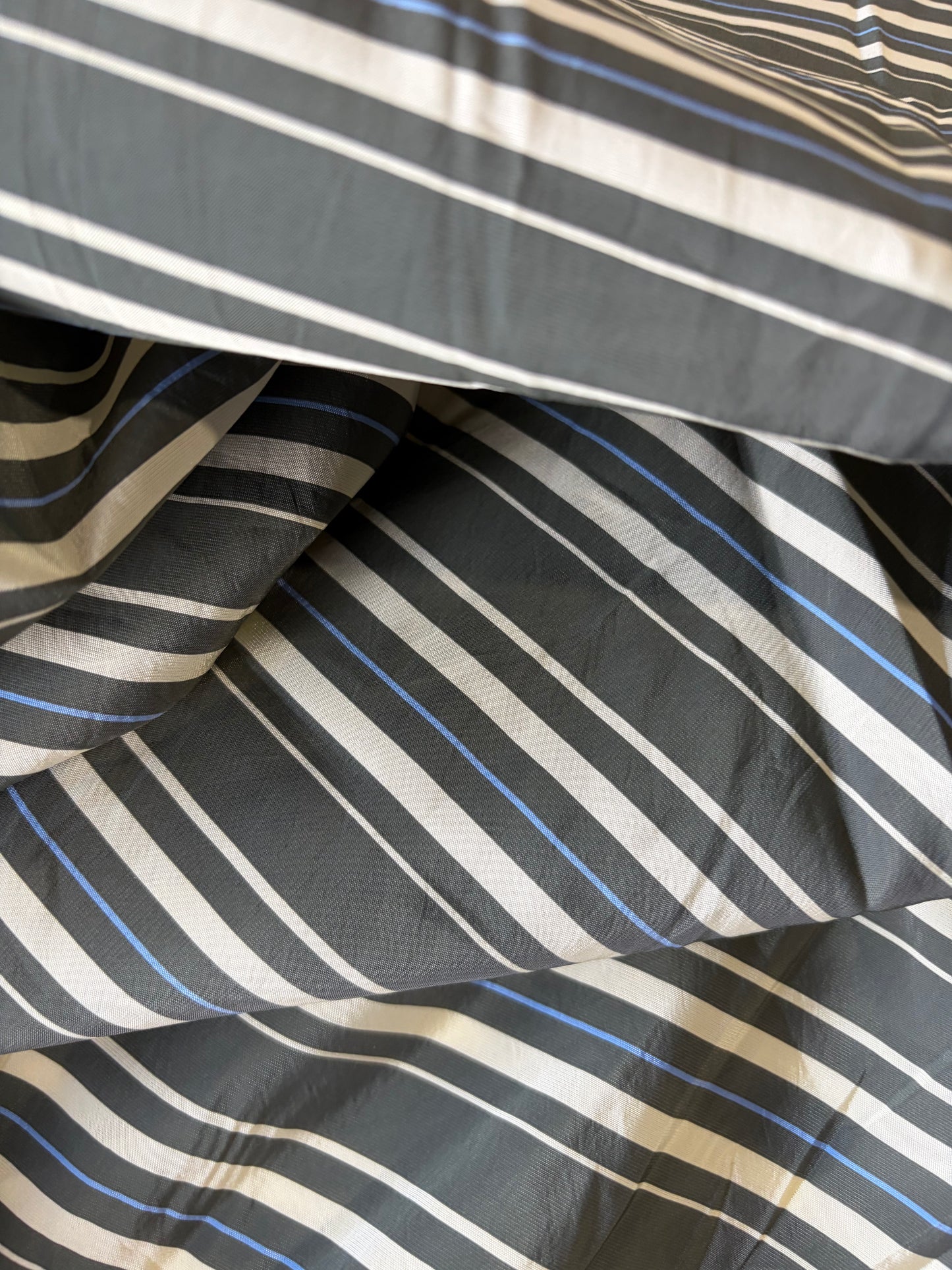 PC AL 008 colourwoven stripe brown/ecru/blue
