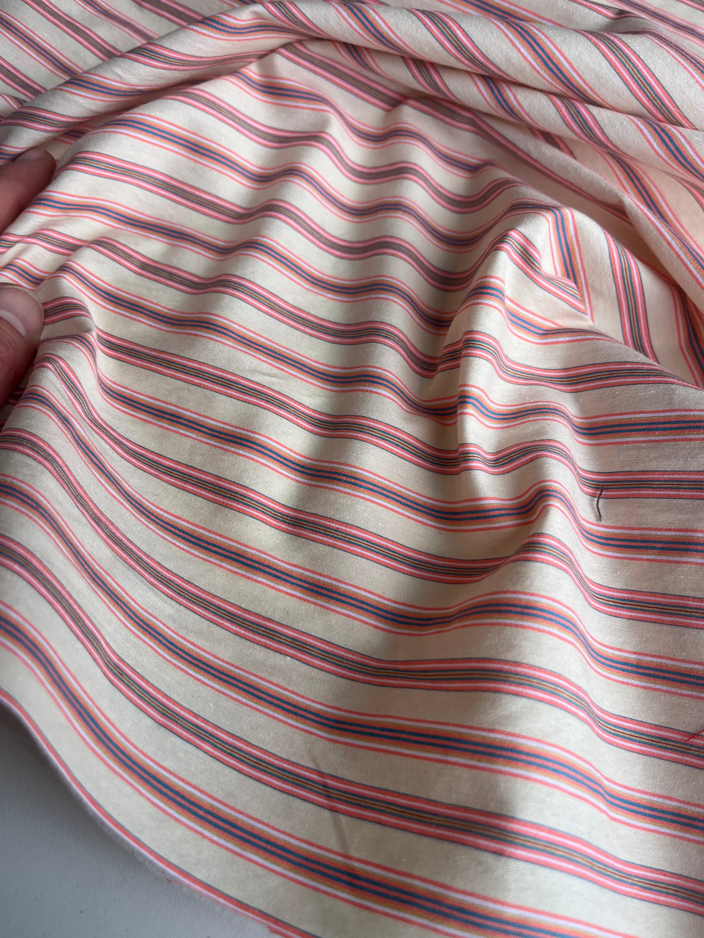 TANIA 024 woven cotton stripes
