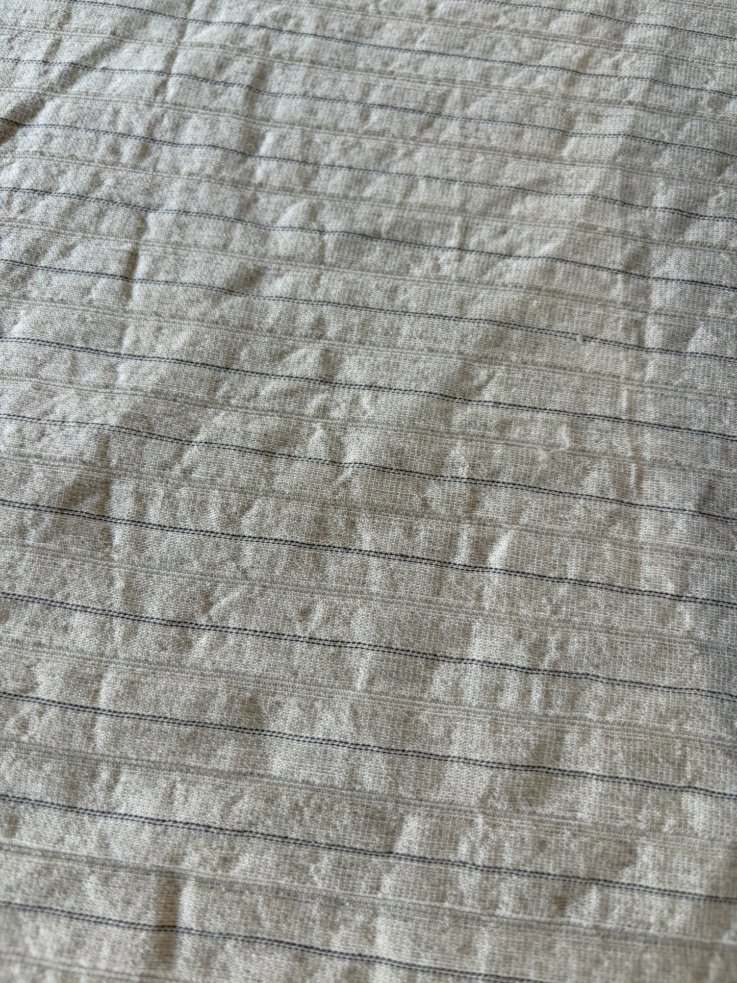 PC AL 009 cotton/linen bengaline stripes naturel
