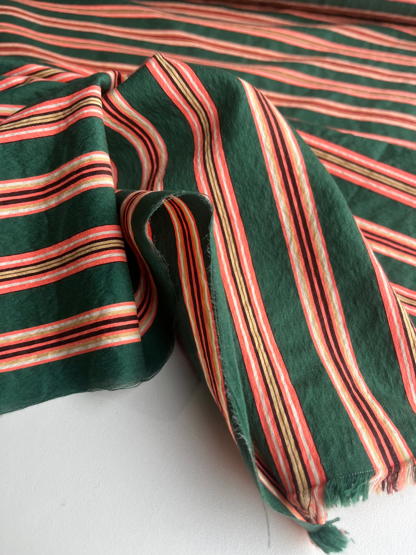 TANIA 025 woven cotton stripes