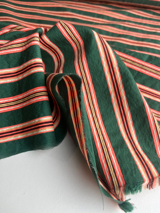 TANIA 025 woven cotton stripes