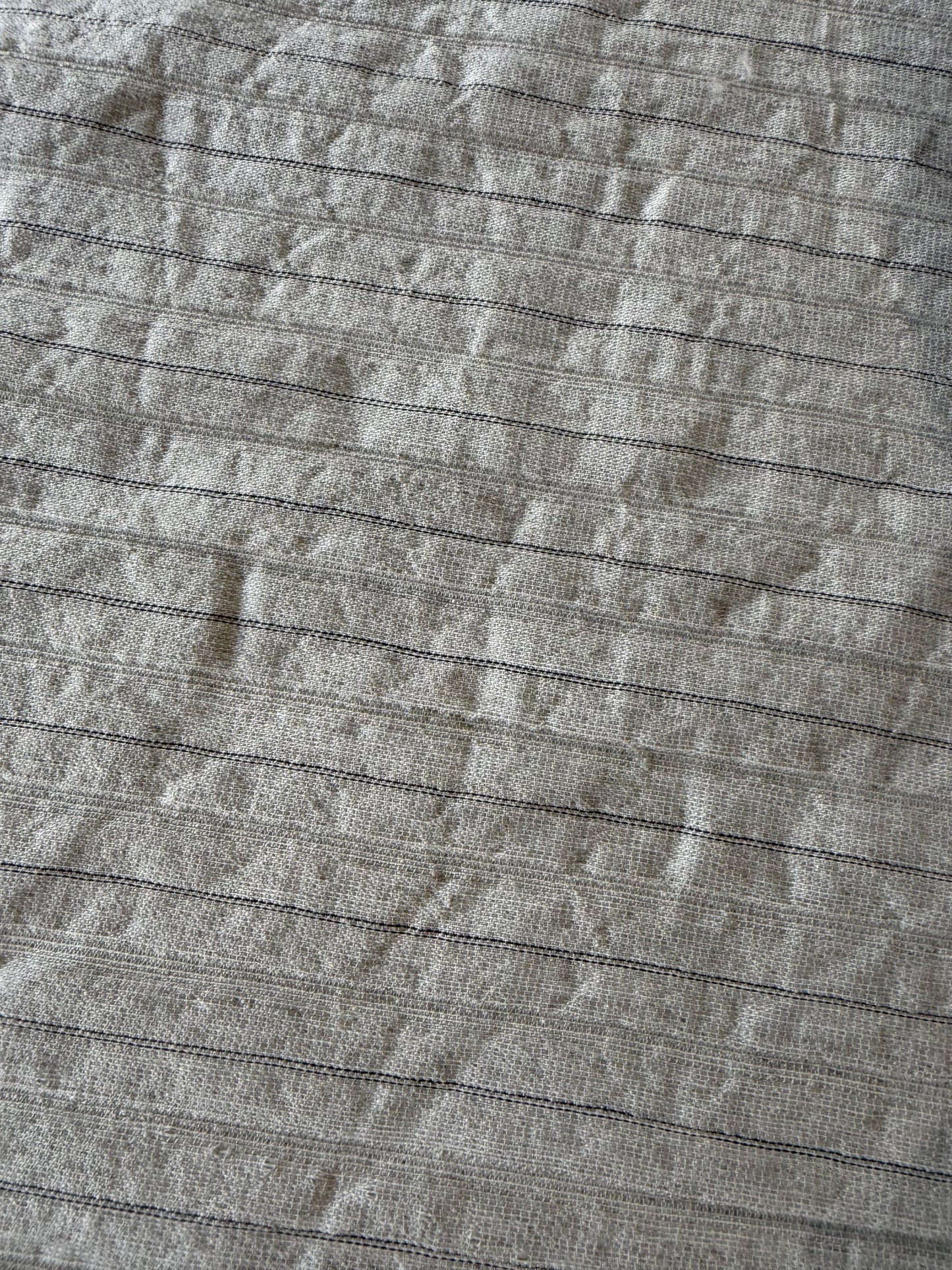 PC AL 009 cotton/linen bengaline stripes naturel