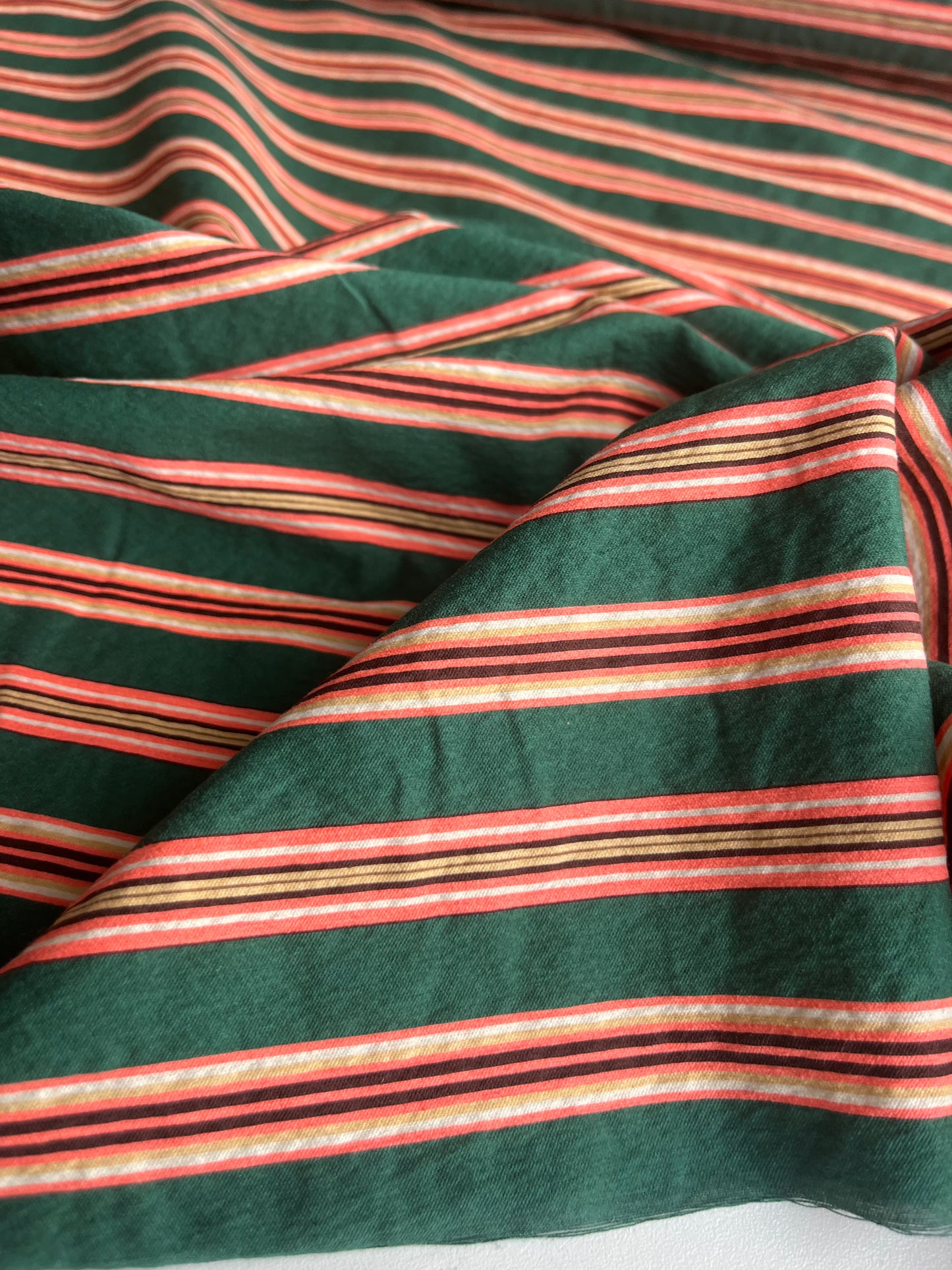 TANIA 025 woven cotton stripes