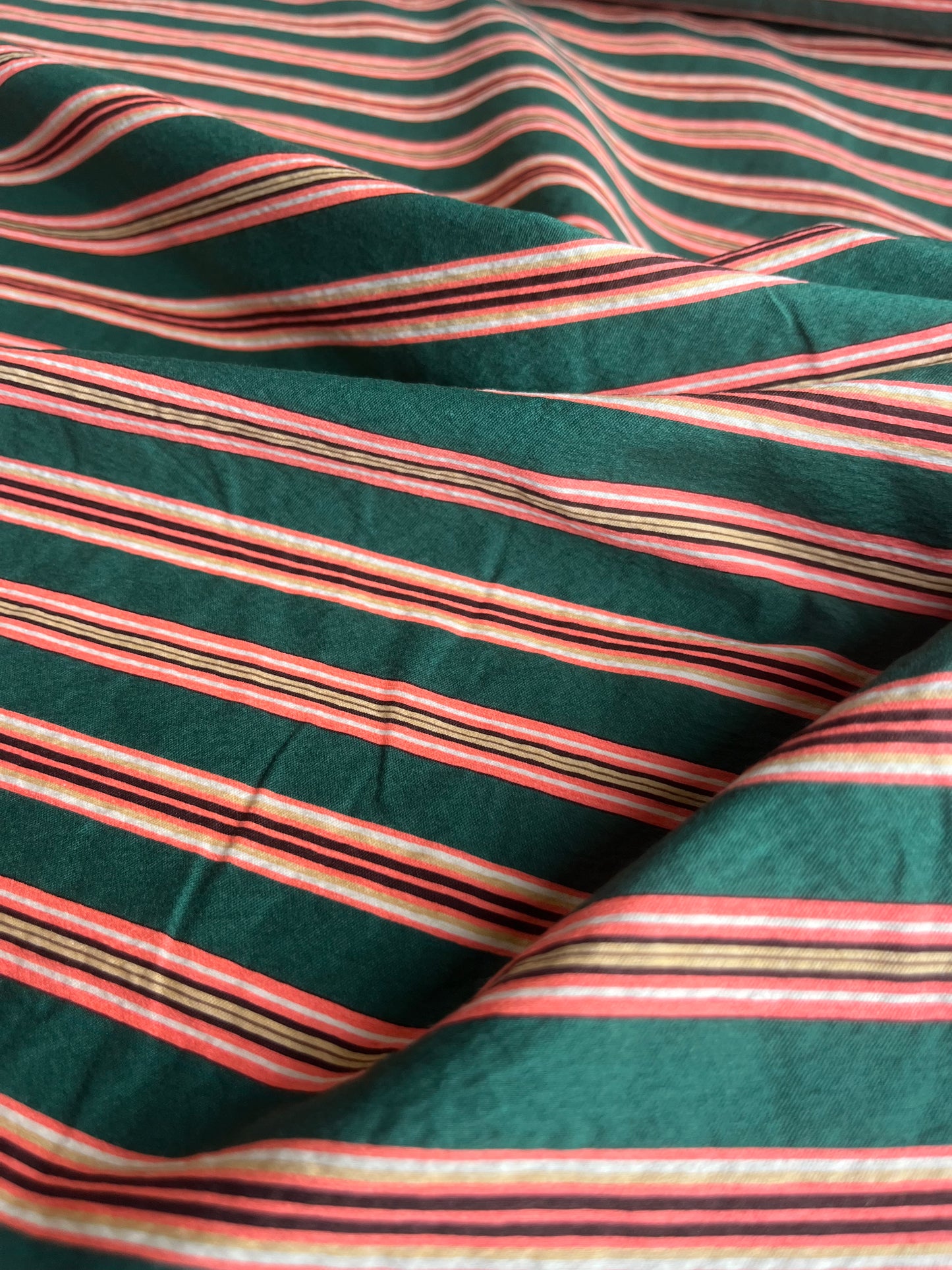 TANIA 025 woven cotton stripes