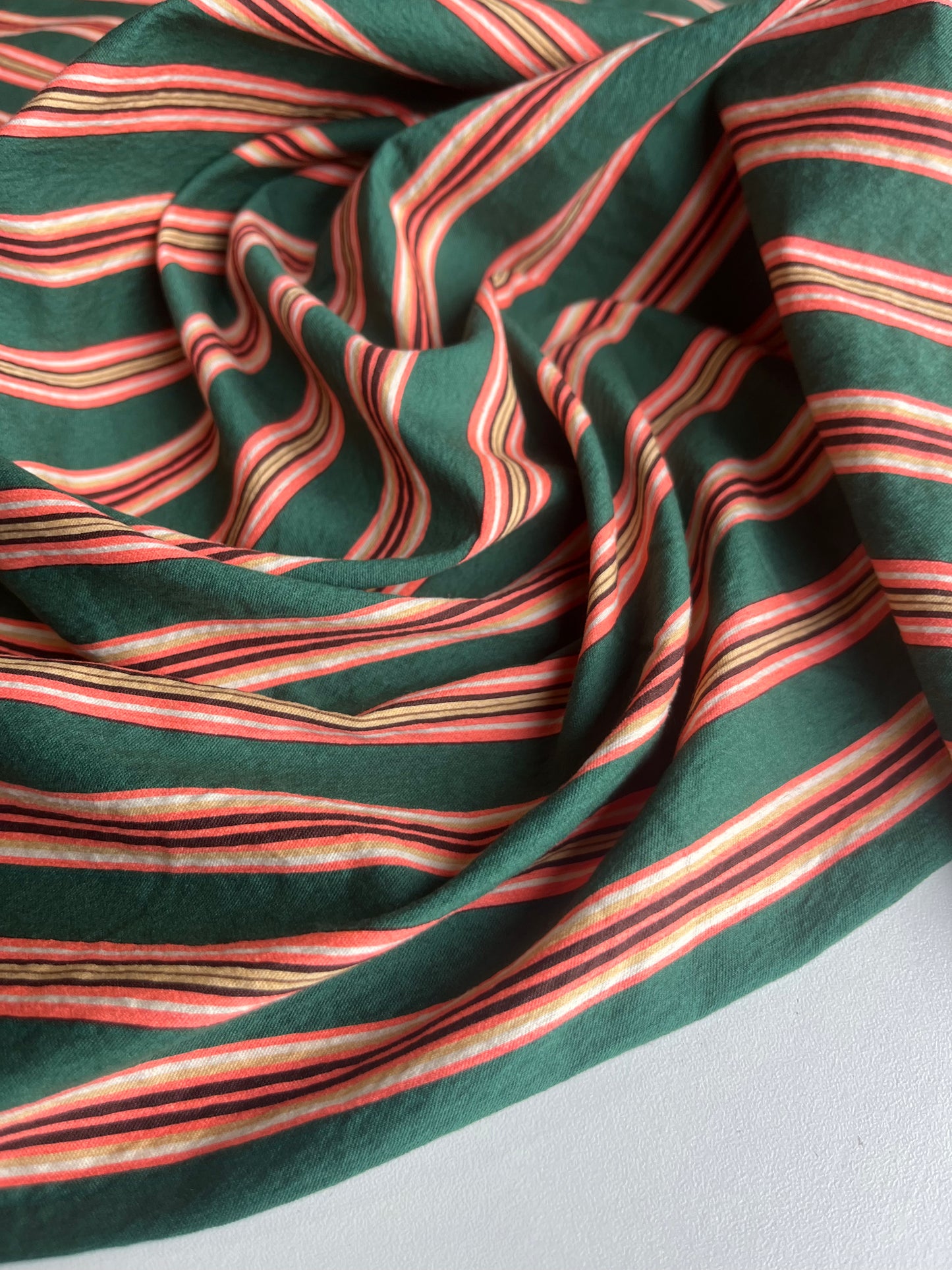 TANIA 025 woven cotton stripes