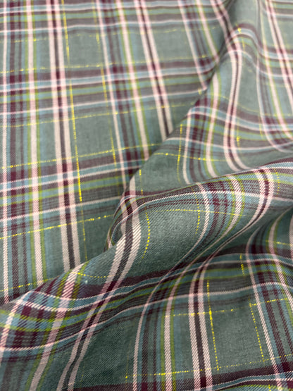 PIPO 037 cotton check with urex