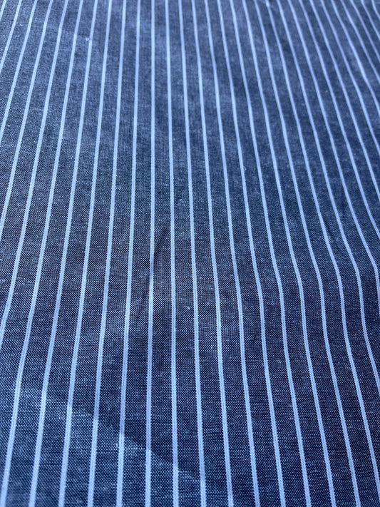 LOUNGE 011  linen chiné stripe