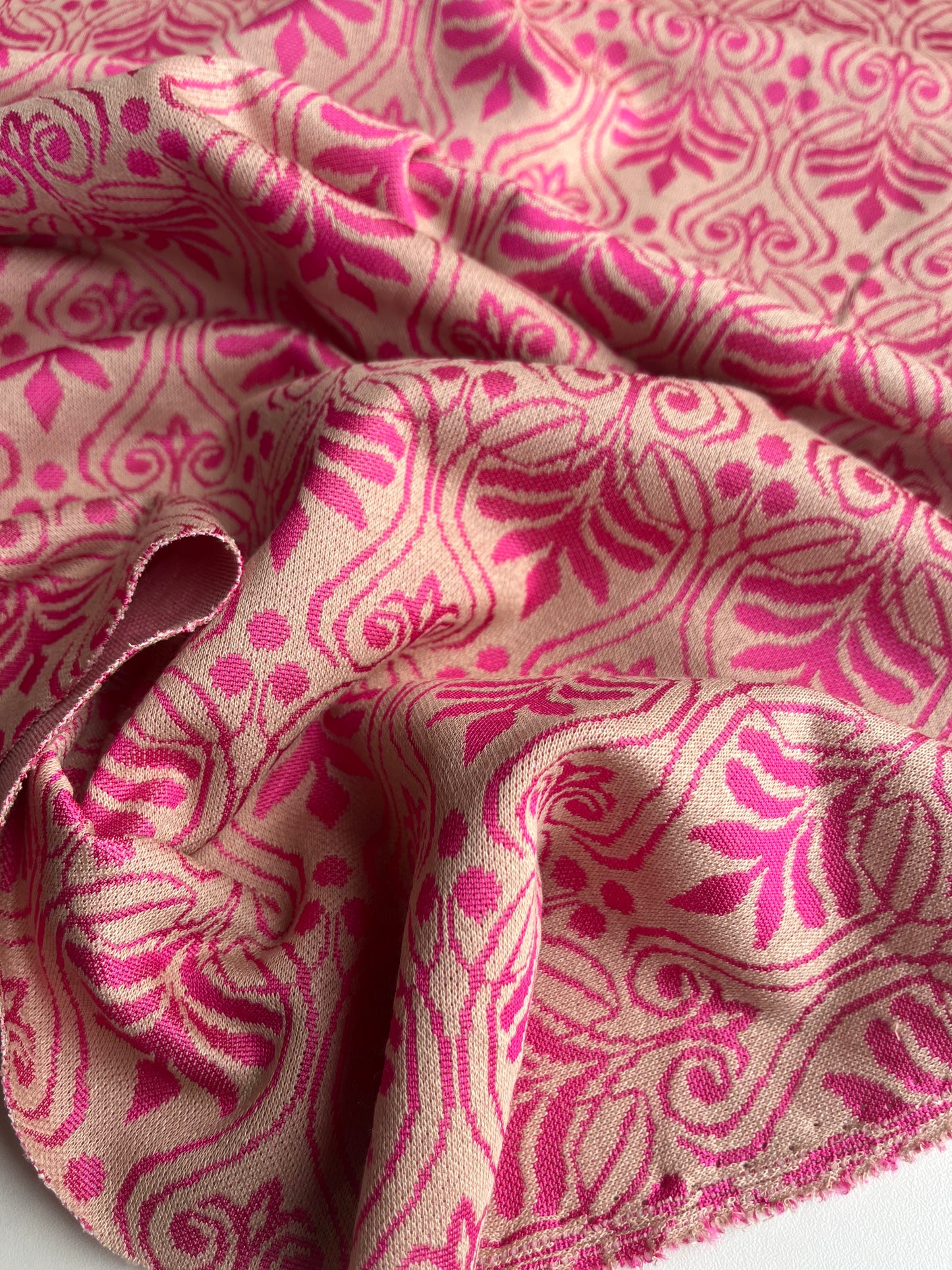 PORTIA 049 jersey jacquard with lurex