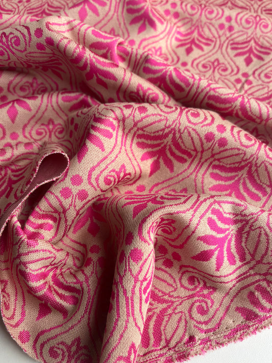 PORTIA 049 jersey jacquard with lurex