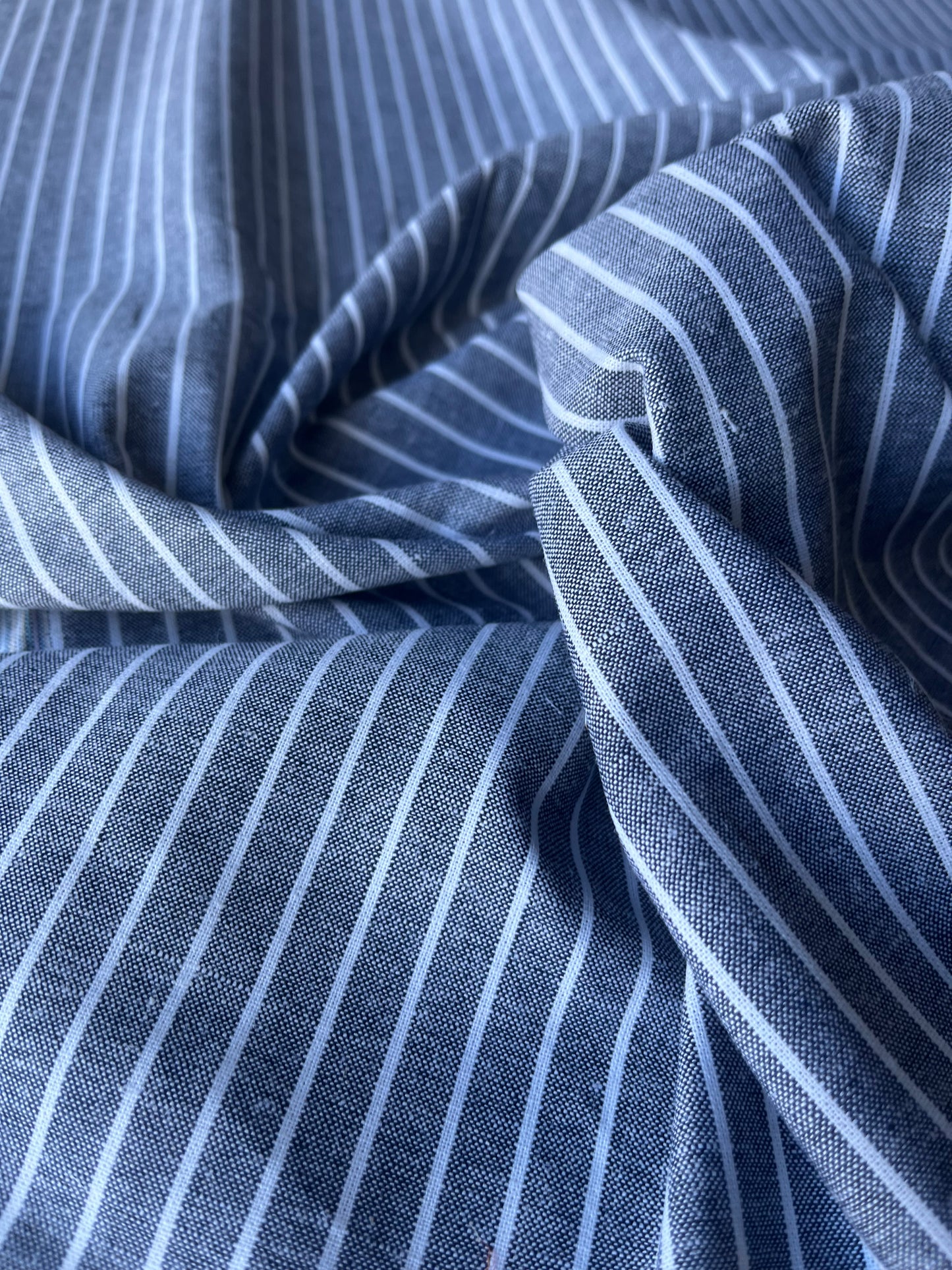 LOUNGE 011  linen chiné stripe