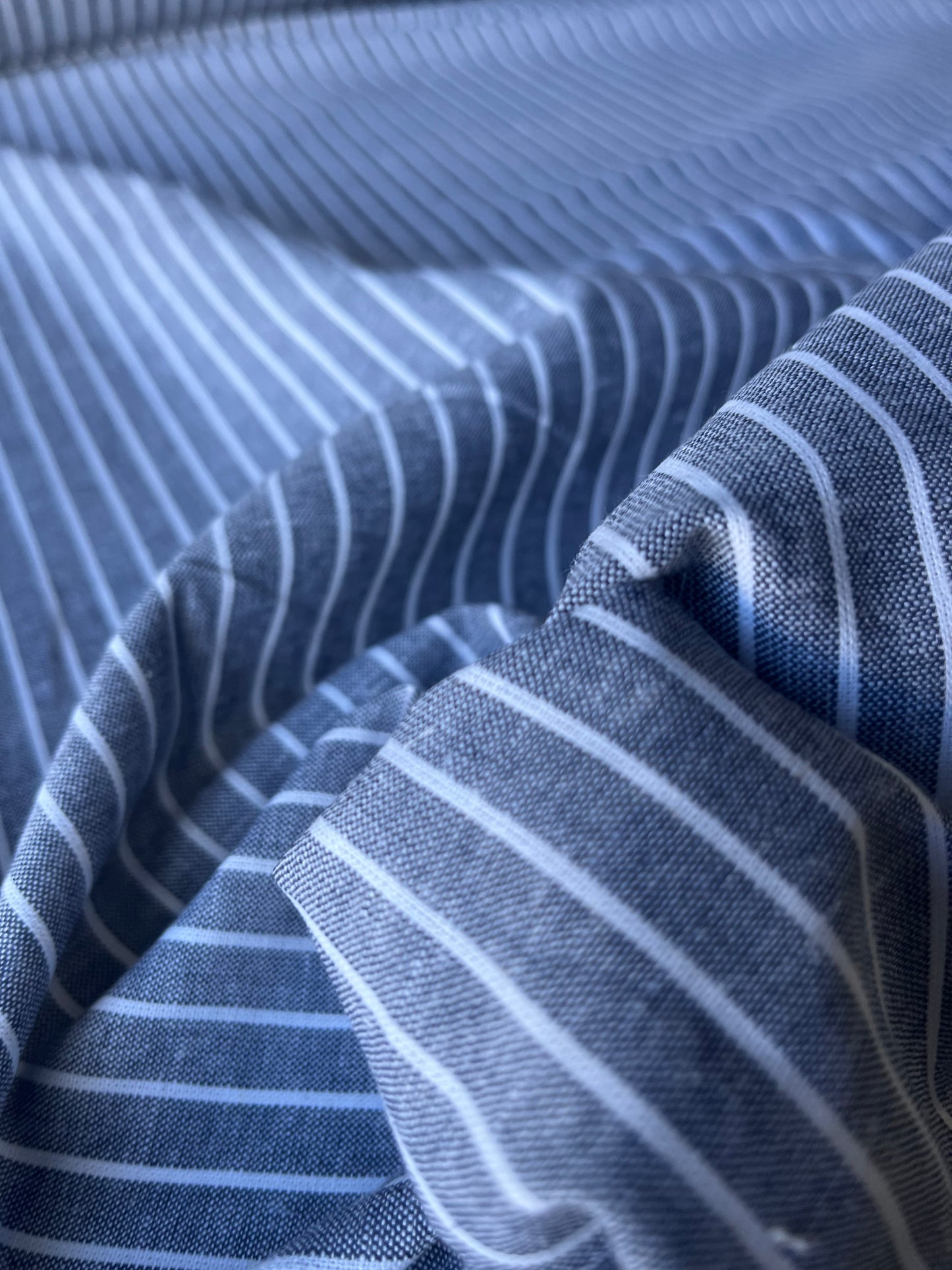 LOUNGE 011  linen chiné stripe