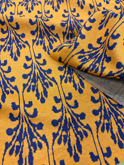 PIPO 039  jersey jacquard orange/navy