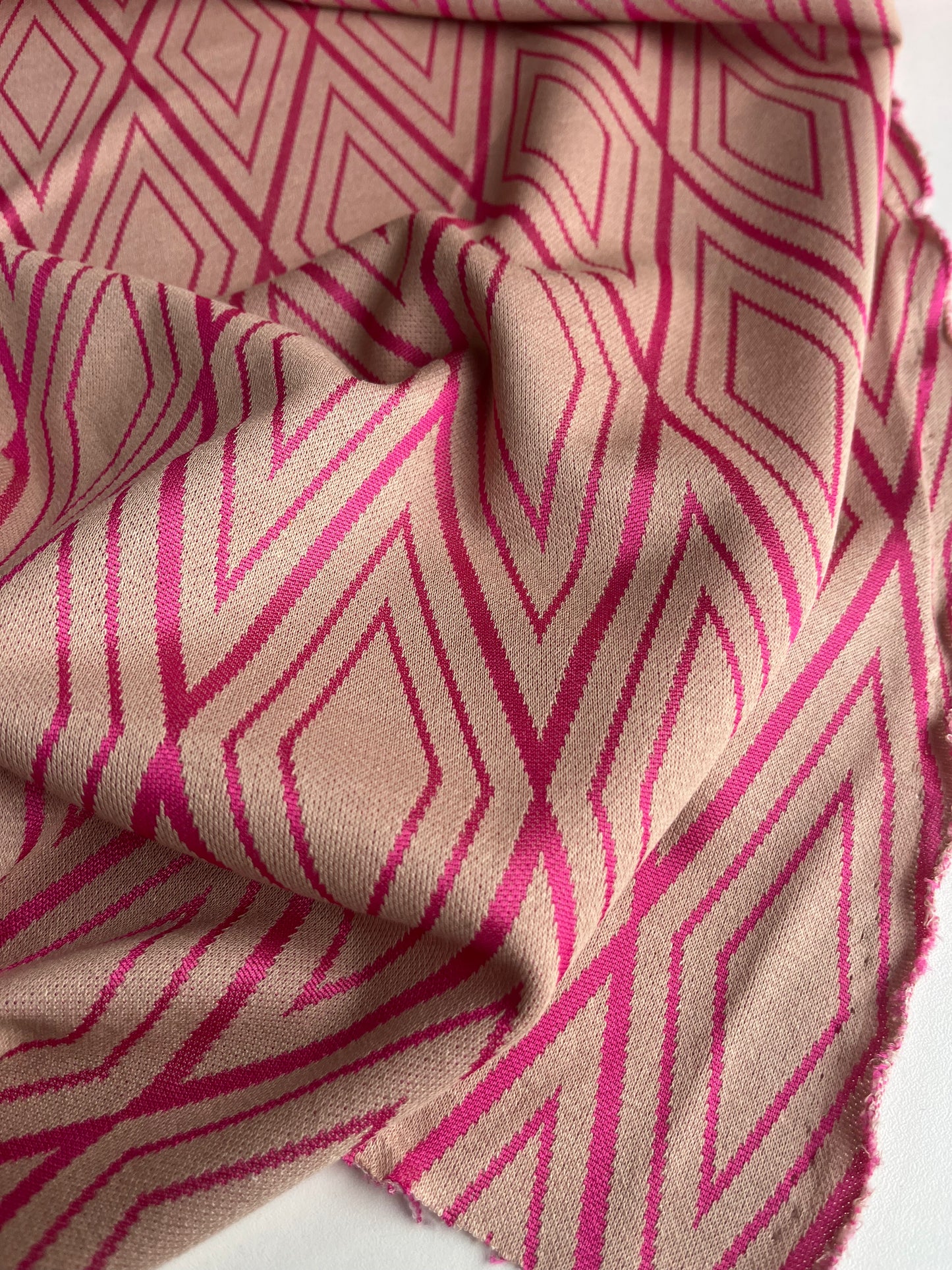 PORTIA 050 jersey jacquard with lurex