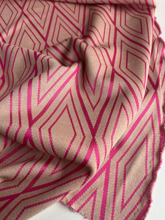 PORTIA 050 jersey jacquard with lurex