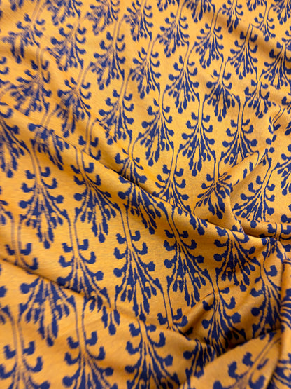 PIPO 039  jersey jacquard orange/navy