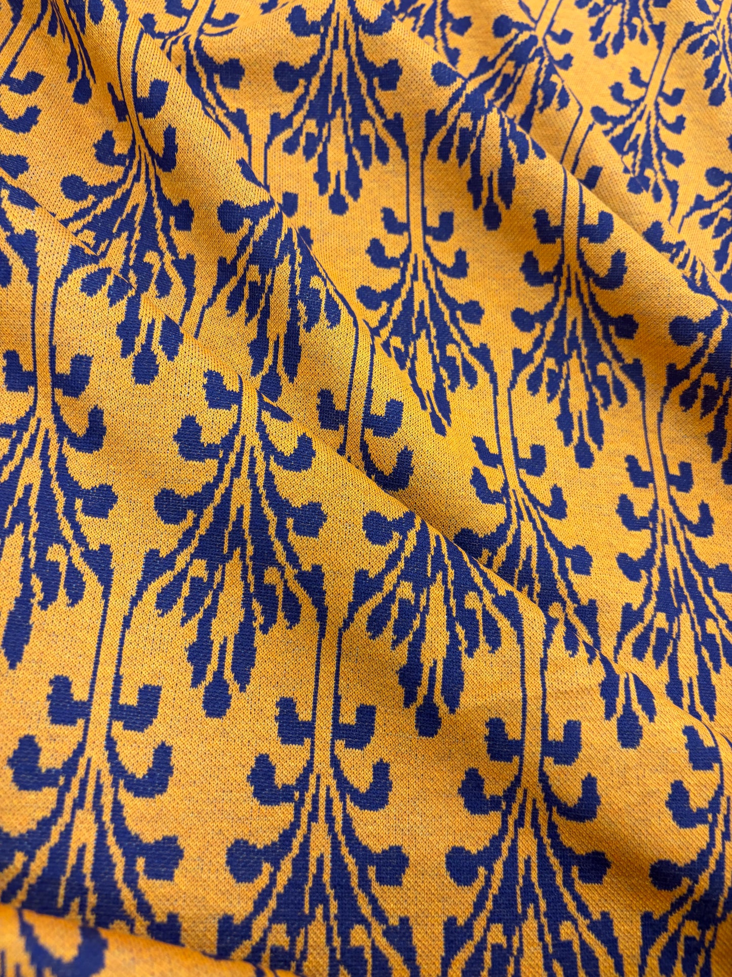 PIPO 039  jersey jacquard orange/navy