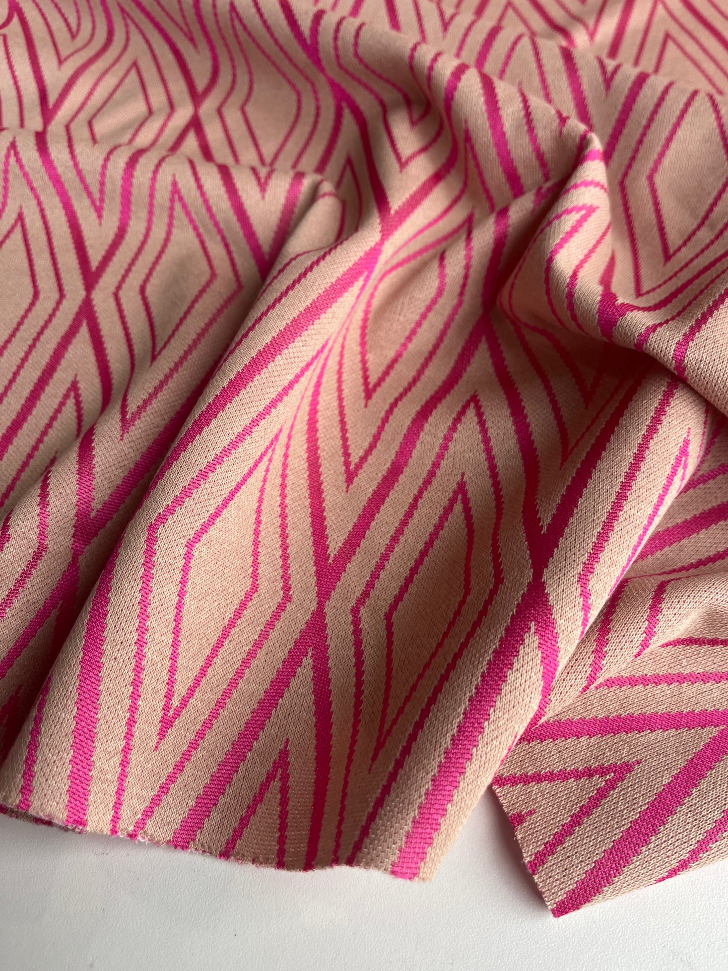 PORTIA 050 jersey jacquard with lurex