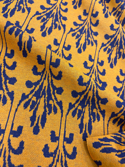PIPO 039  jersey jacquard orange/navy