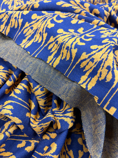 PIPO 040  jersey jacquard navy/orange