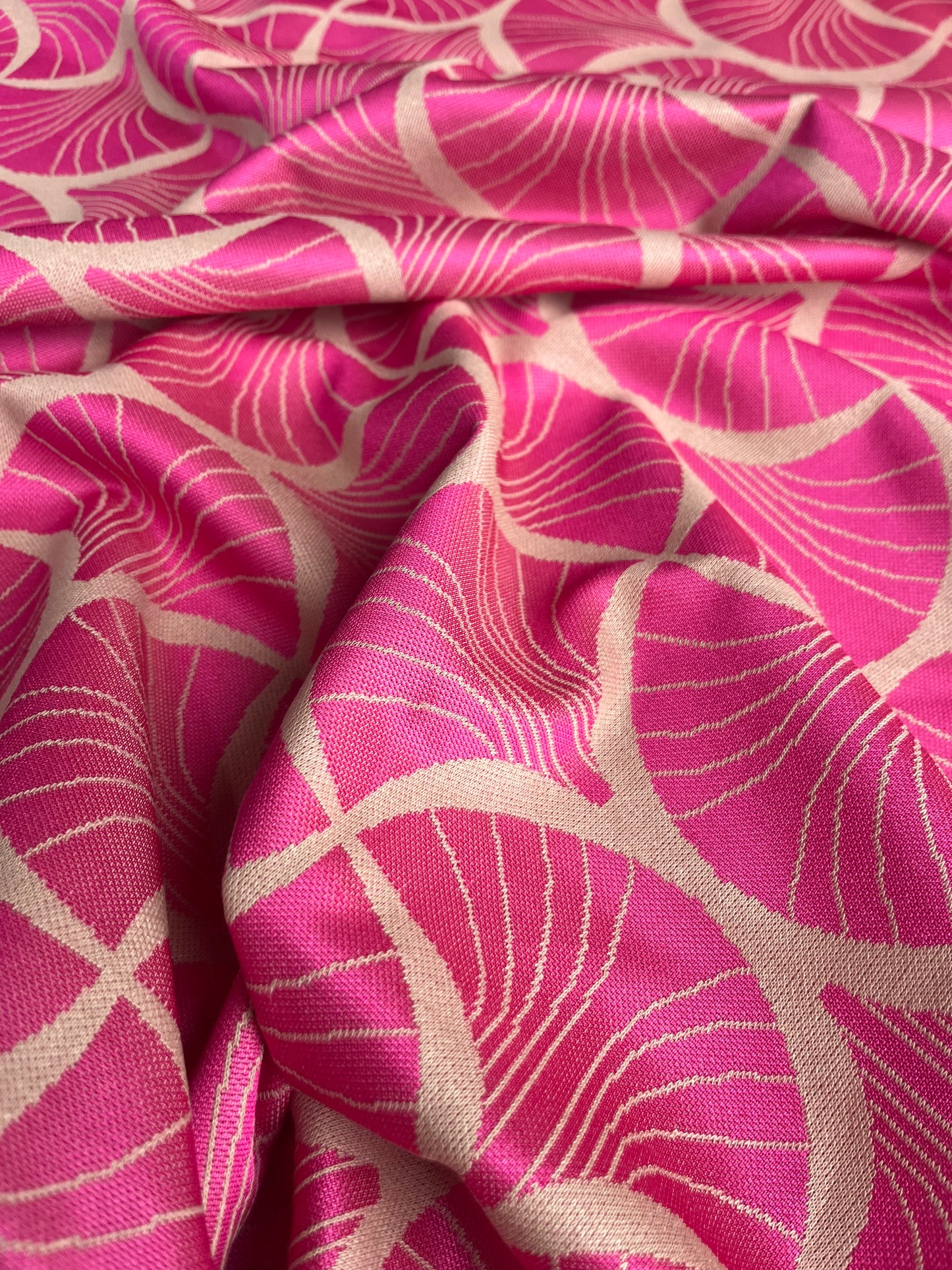 PORTIA 051 jersey jacquard with lurex