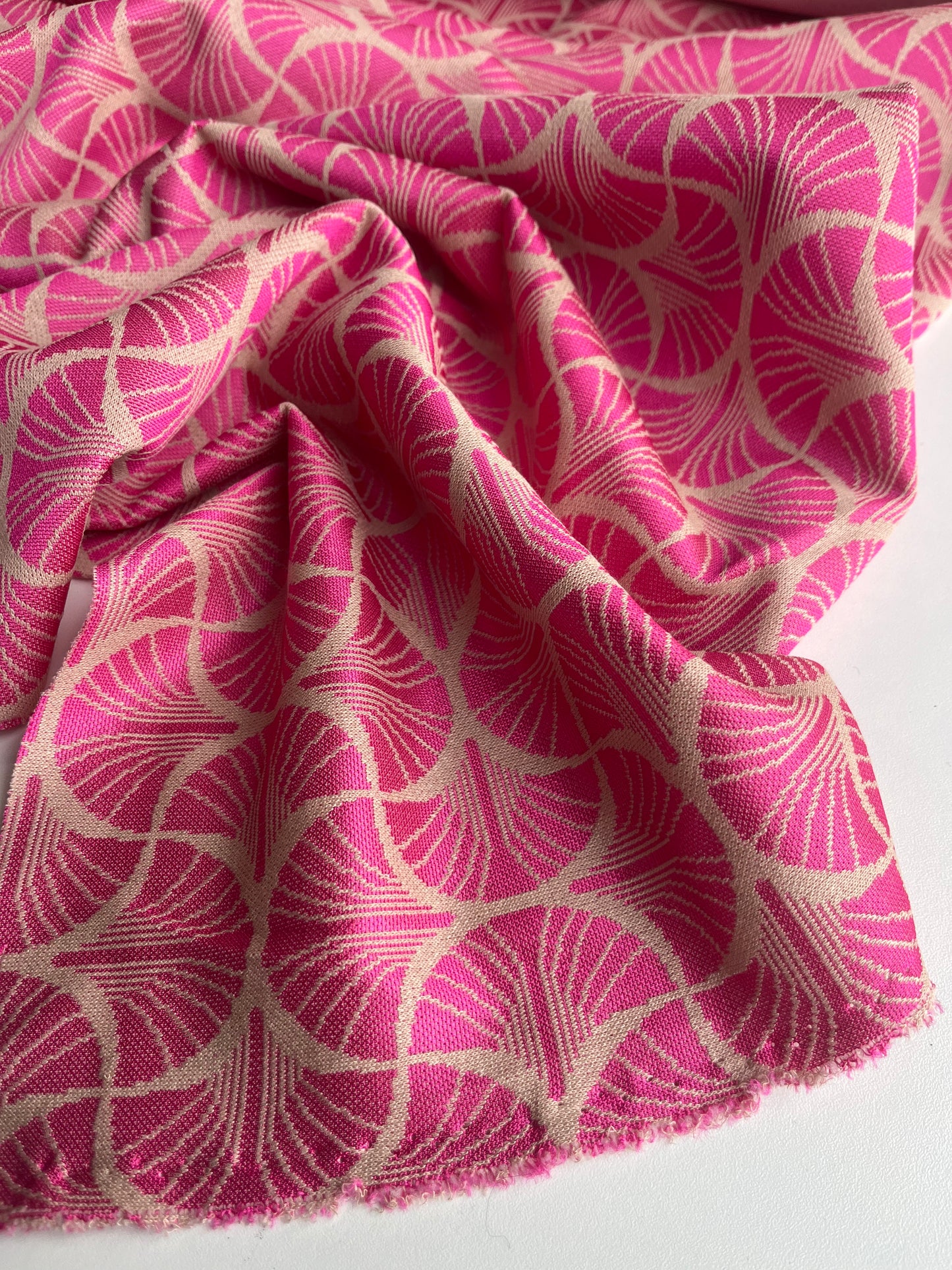 PORTIA 052 jersey jacquard with lurex