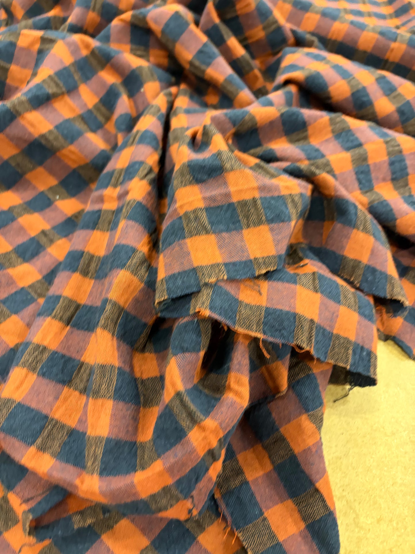PIPO 041 cotton seersucker check