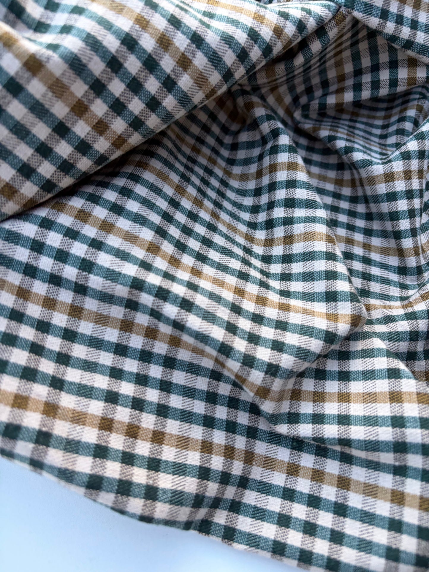 WOOL EDIT 010 checkered stretch fabric with wool