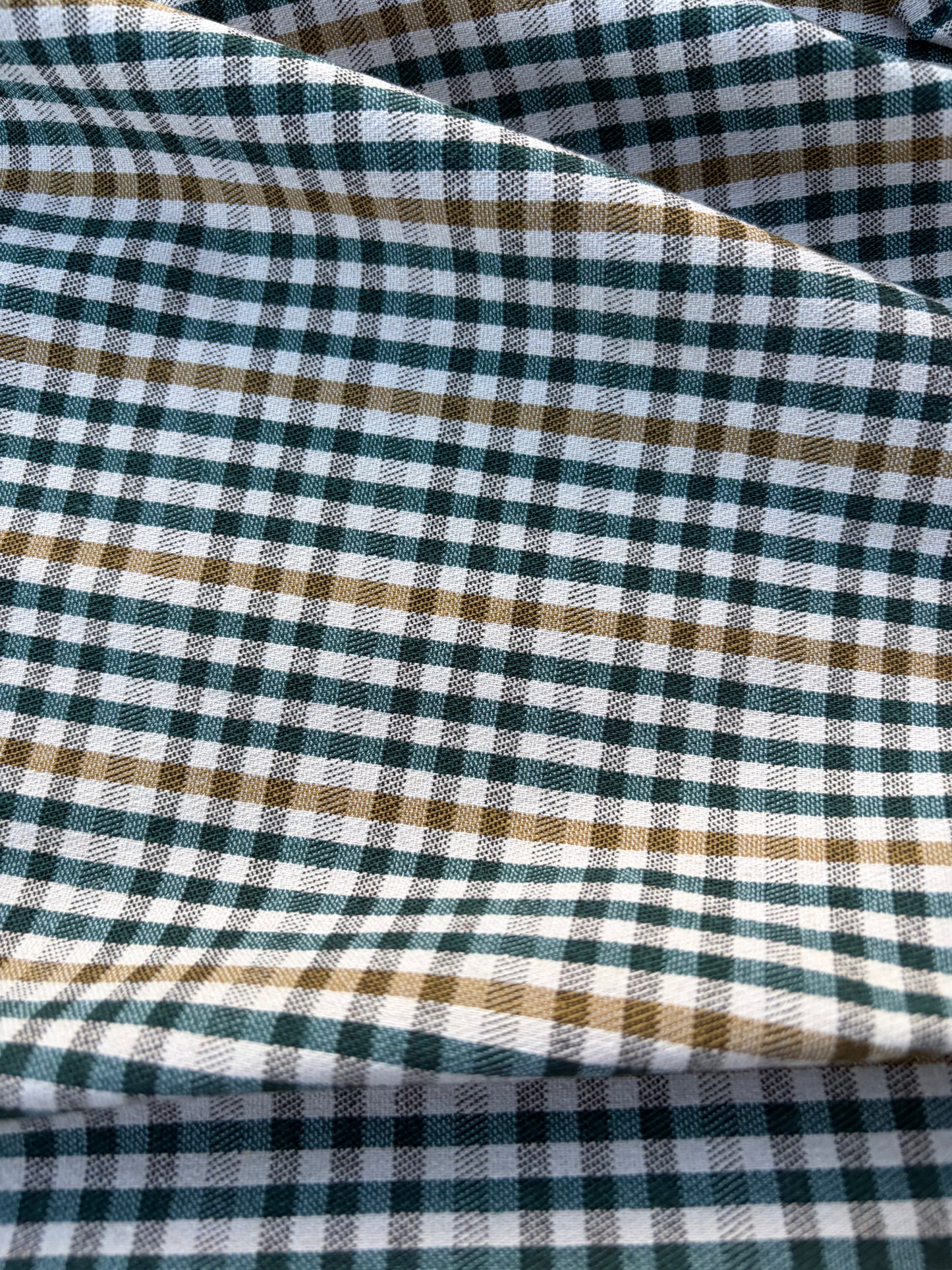 WOOL EDIT 010 checkered stretch fabric with wool