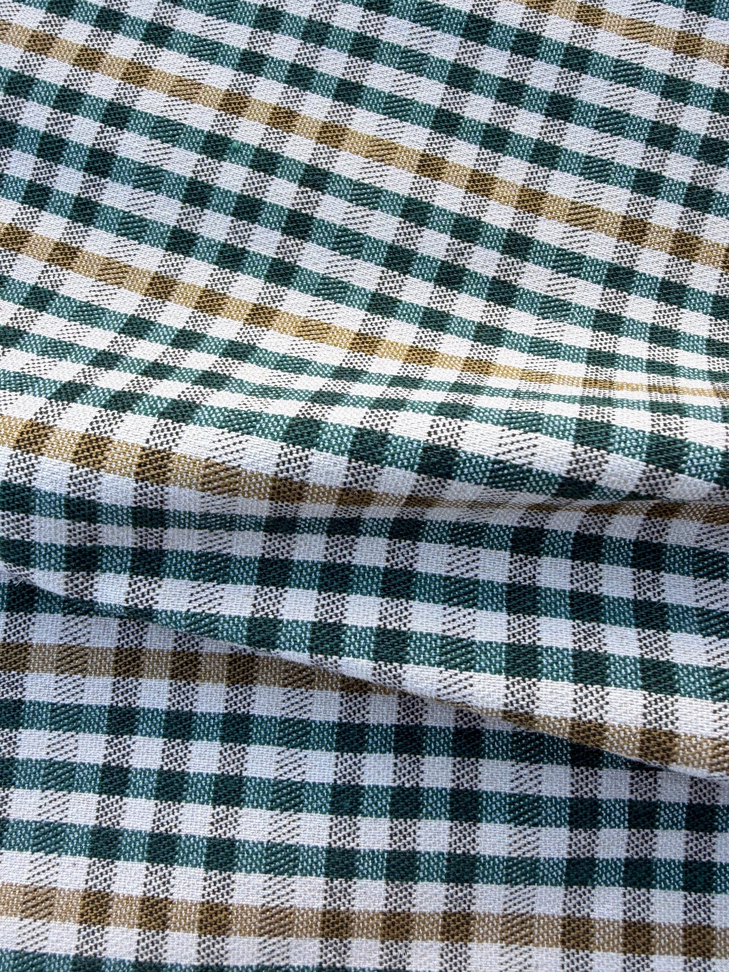 WOOL EDIT 010 checkered stretch fabric with wool
