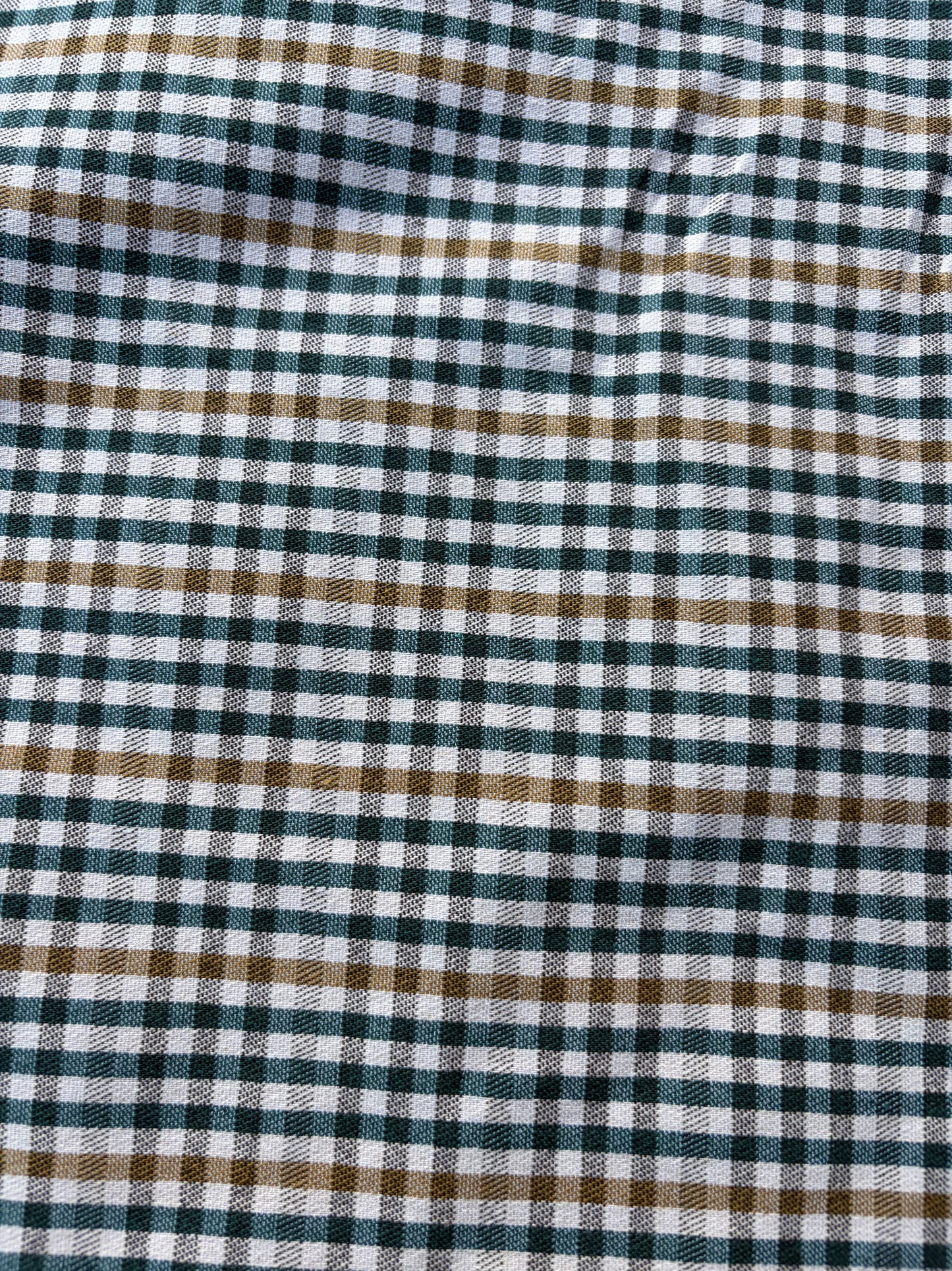 WOOL EDIT 010 checkered stretch fabric with wool