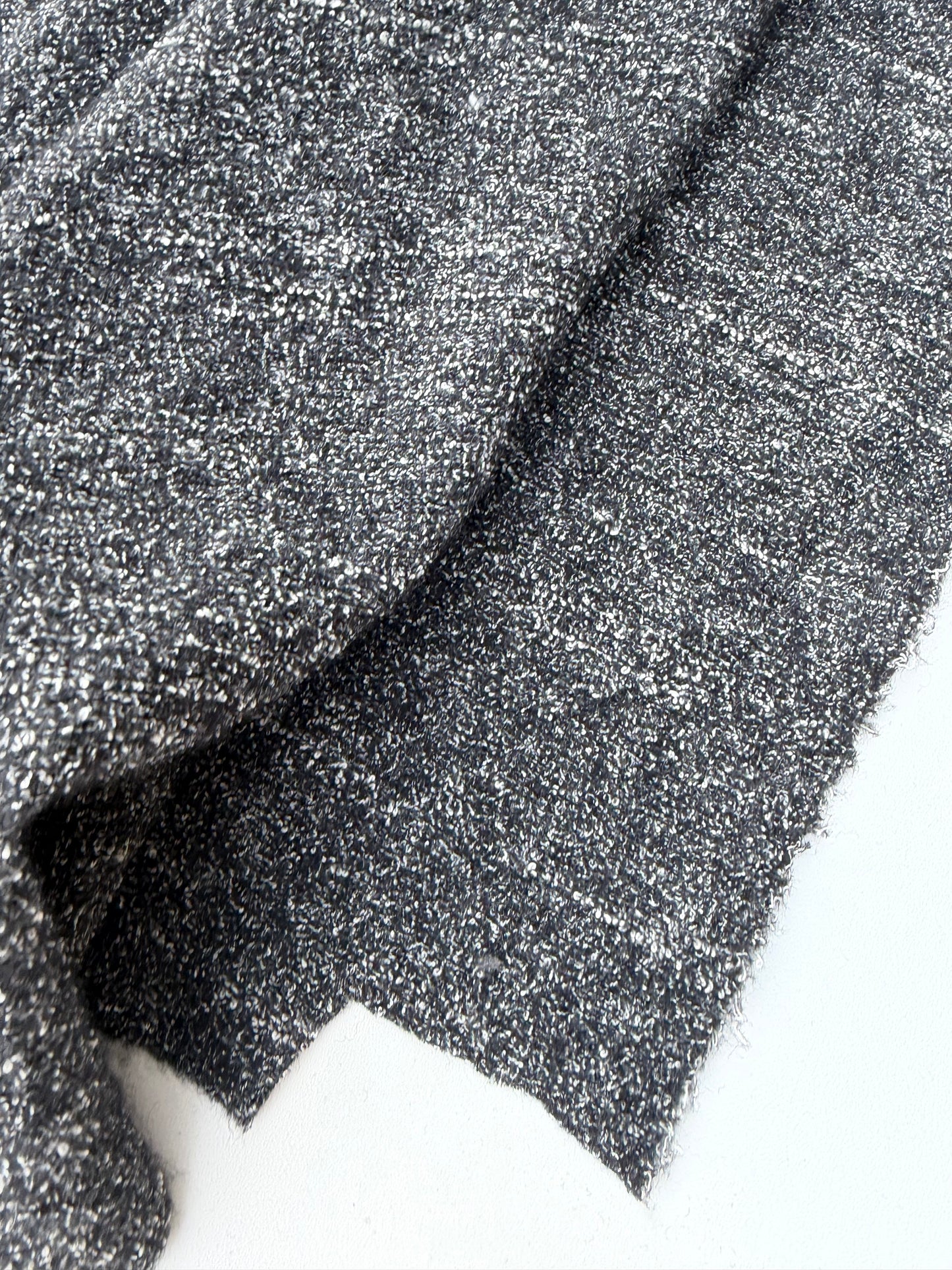 WOOL EDIT 014 grey mélange heavy wool jersey