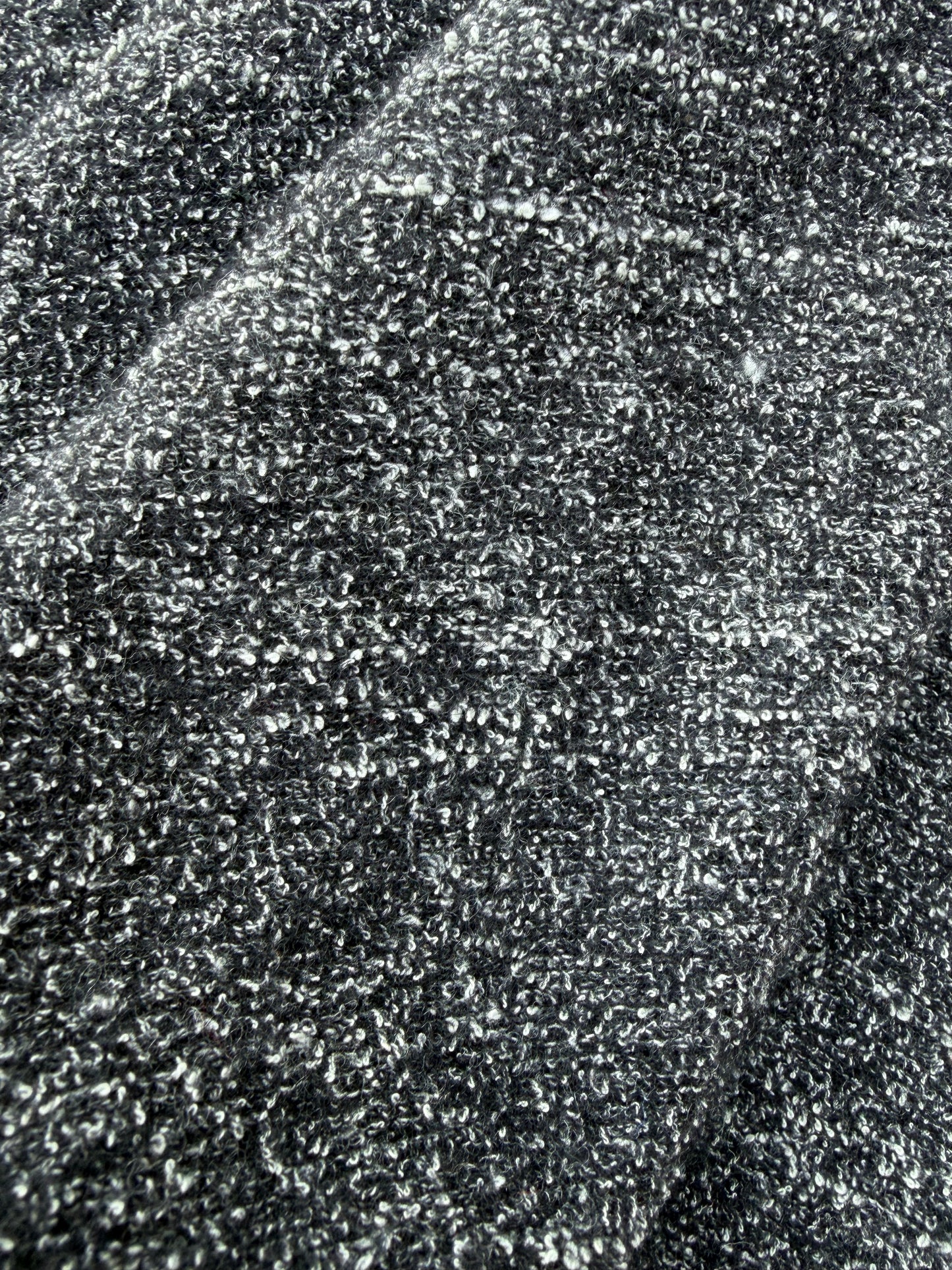 WOOL EDIT 014 grey mélange heavy wool jersey