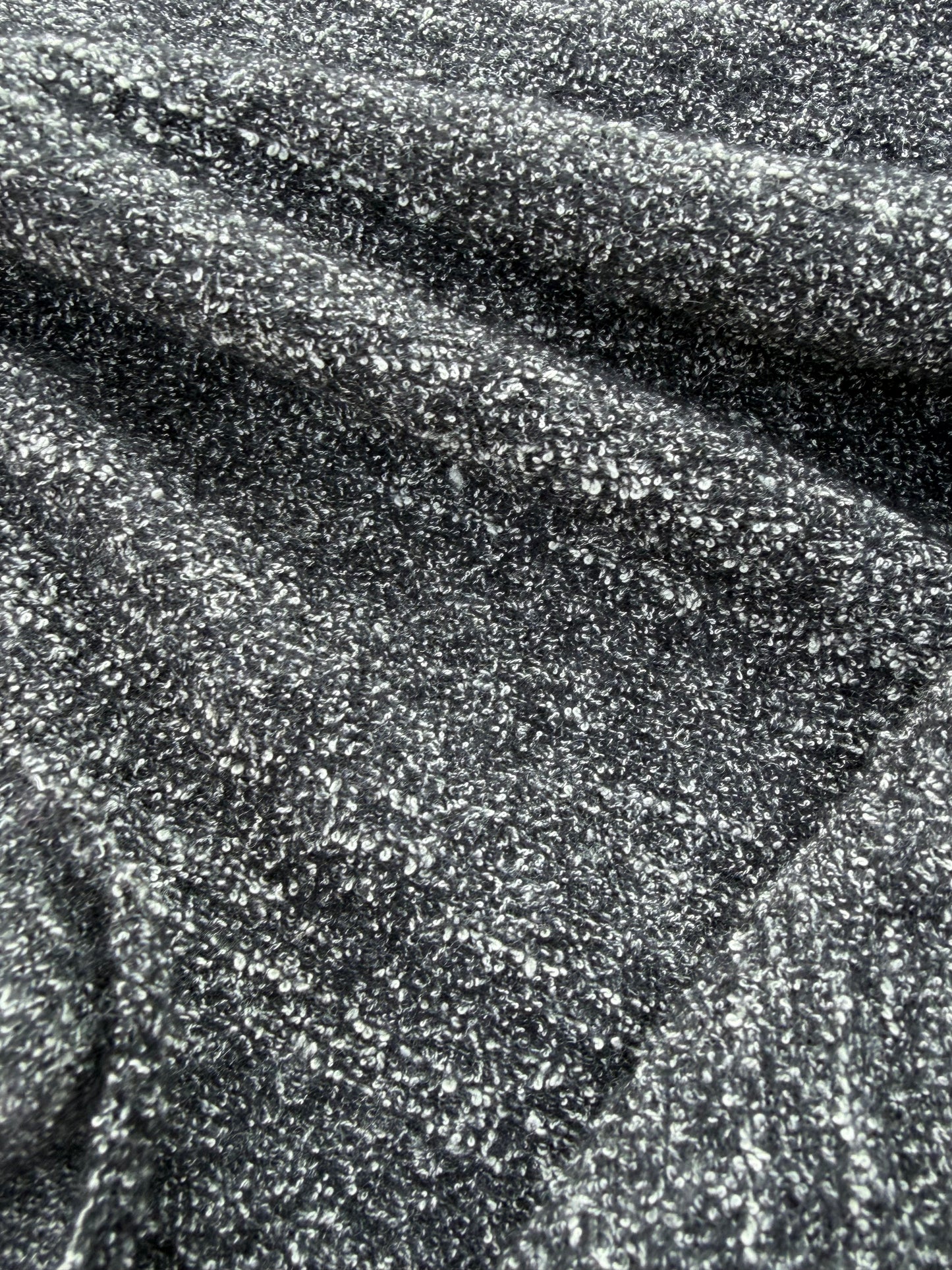 WOOL EDIT 014 grey mélange heavy wool jersey