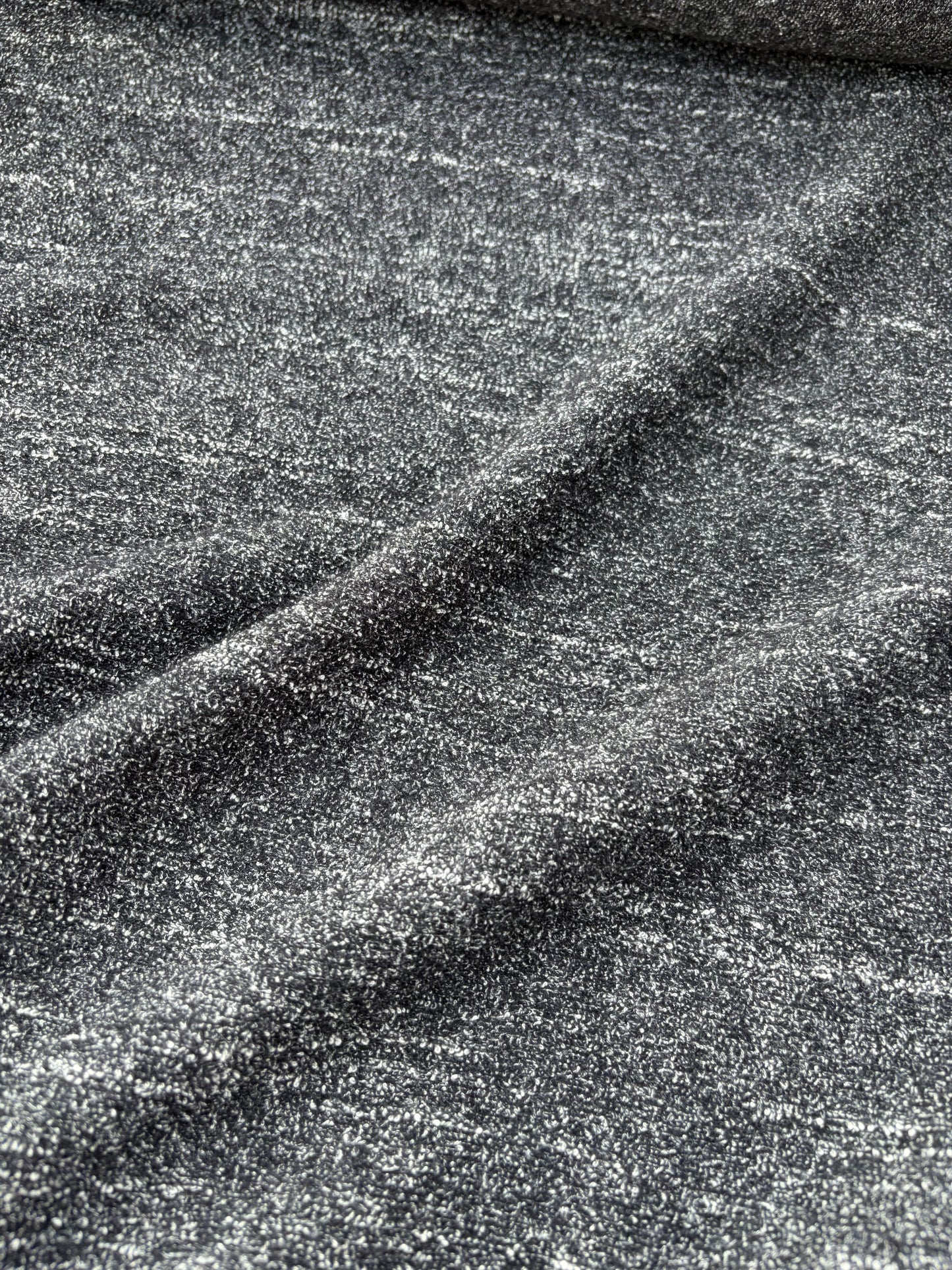 WOOL EDIT 014 grey mélange heavy wool jersey